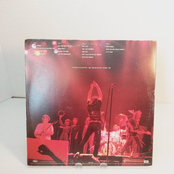 Bob Seger & The Silver Bullet Band ~Nine tonight (Vinyl LP, 1981) gatefold - Picture 7 of 7